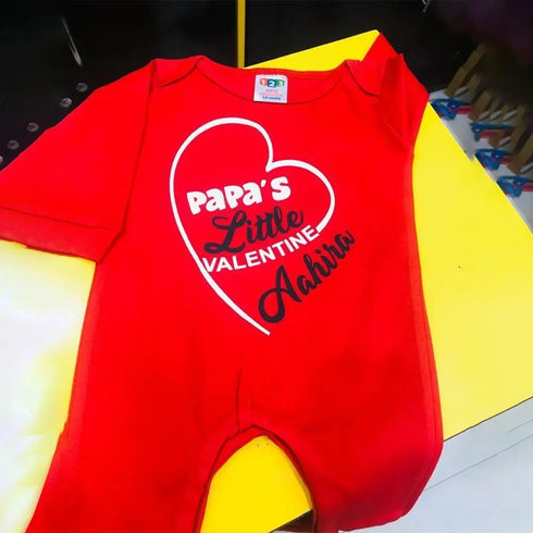 Personalized Fathers Day Baby Rompers